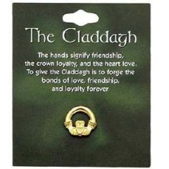 Claddagh Tack Pin