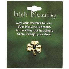 Shamrock Tack Pin